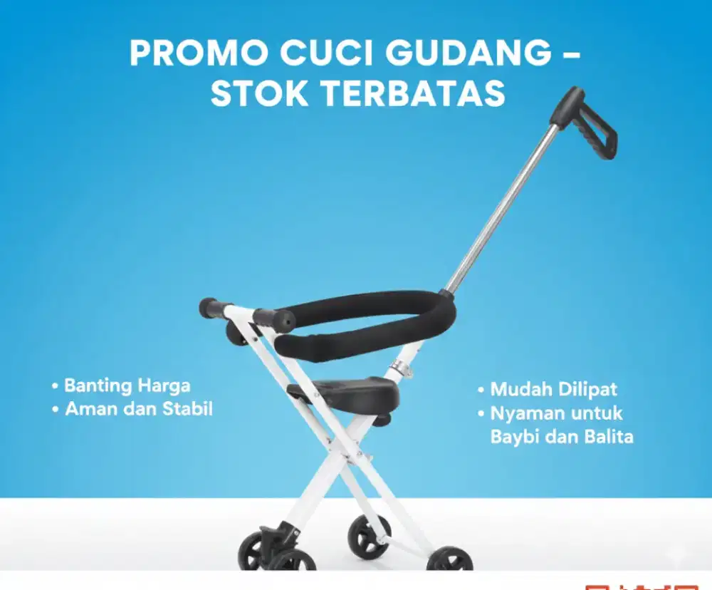Stroller Anak Lipat Kondisi Bagus Bisa Ambil Langsung