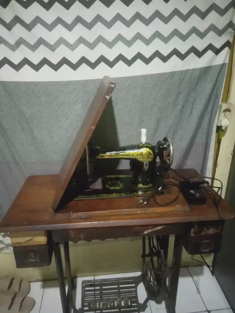 Mesin jahit fullset dinamo