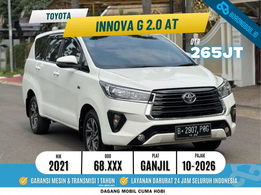 Kijang innova G 2.0 2021 AT