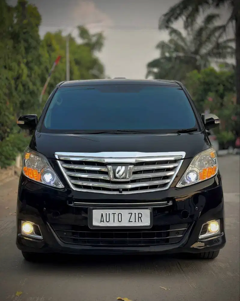 Toyota Alphard G SC PS Hitam 2014 Tdp Murmer Ori Menarik Bu Antik Baru