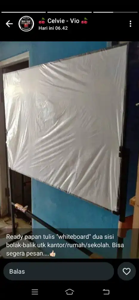 Papan tulis standing baru