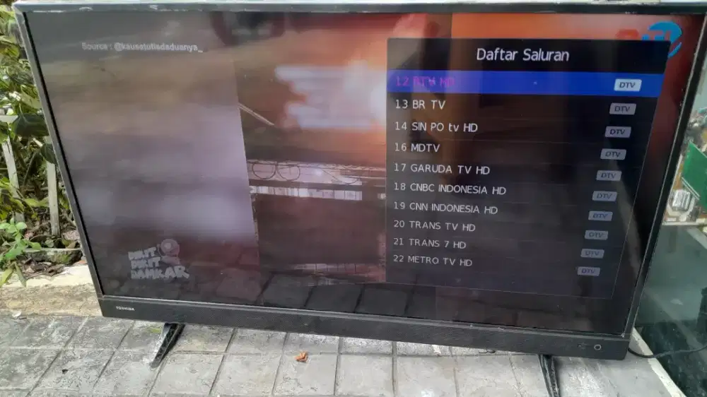 Tv led toshiba 40 inch Digital