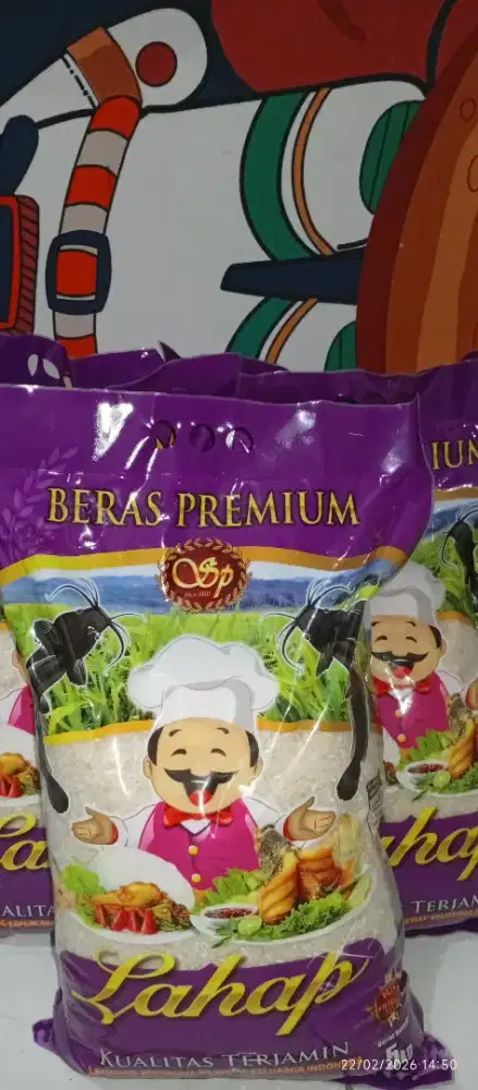 Jual beras sania 5kg