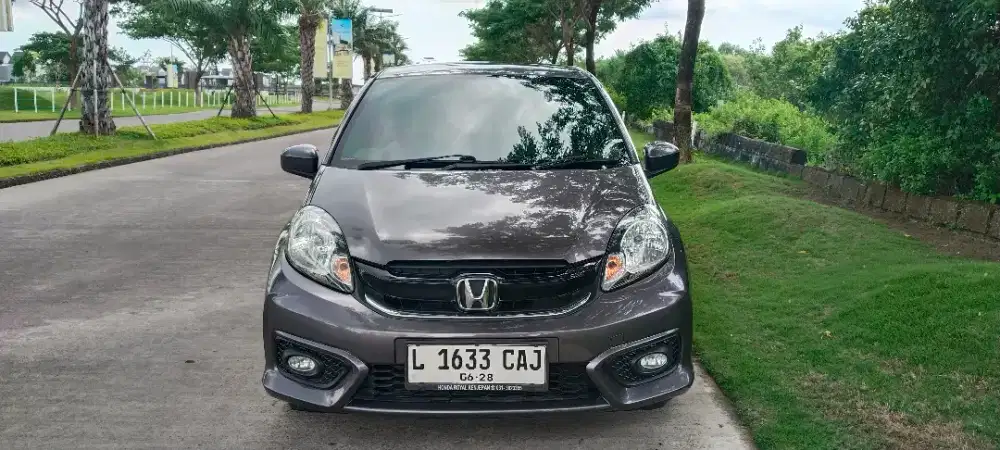 HONDA BRIO E SATYA 1.2 MT 2018 GREY KM 85rb TANPA PR