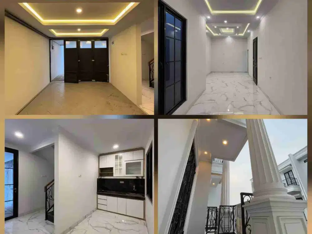 Rumah 3Lantai Dekat Toll TB Simatupang