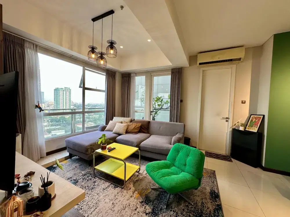 APARTEMEN 1 PARK AVENUE 2 +1 BR , FURNISH BAGUS