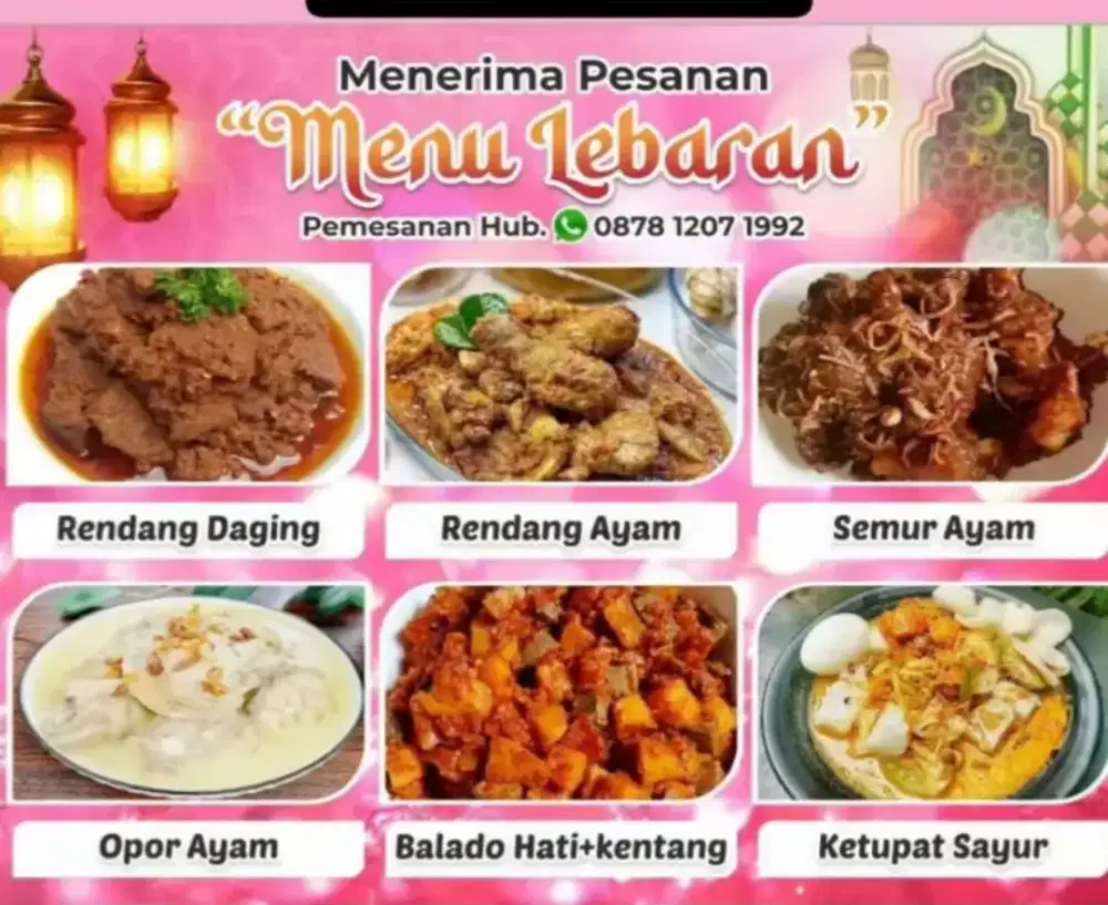 Menu lebaran dnj