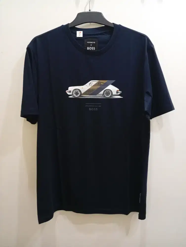 BOSS x PORSCHE TSHIRT NAVY