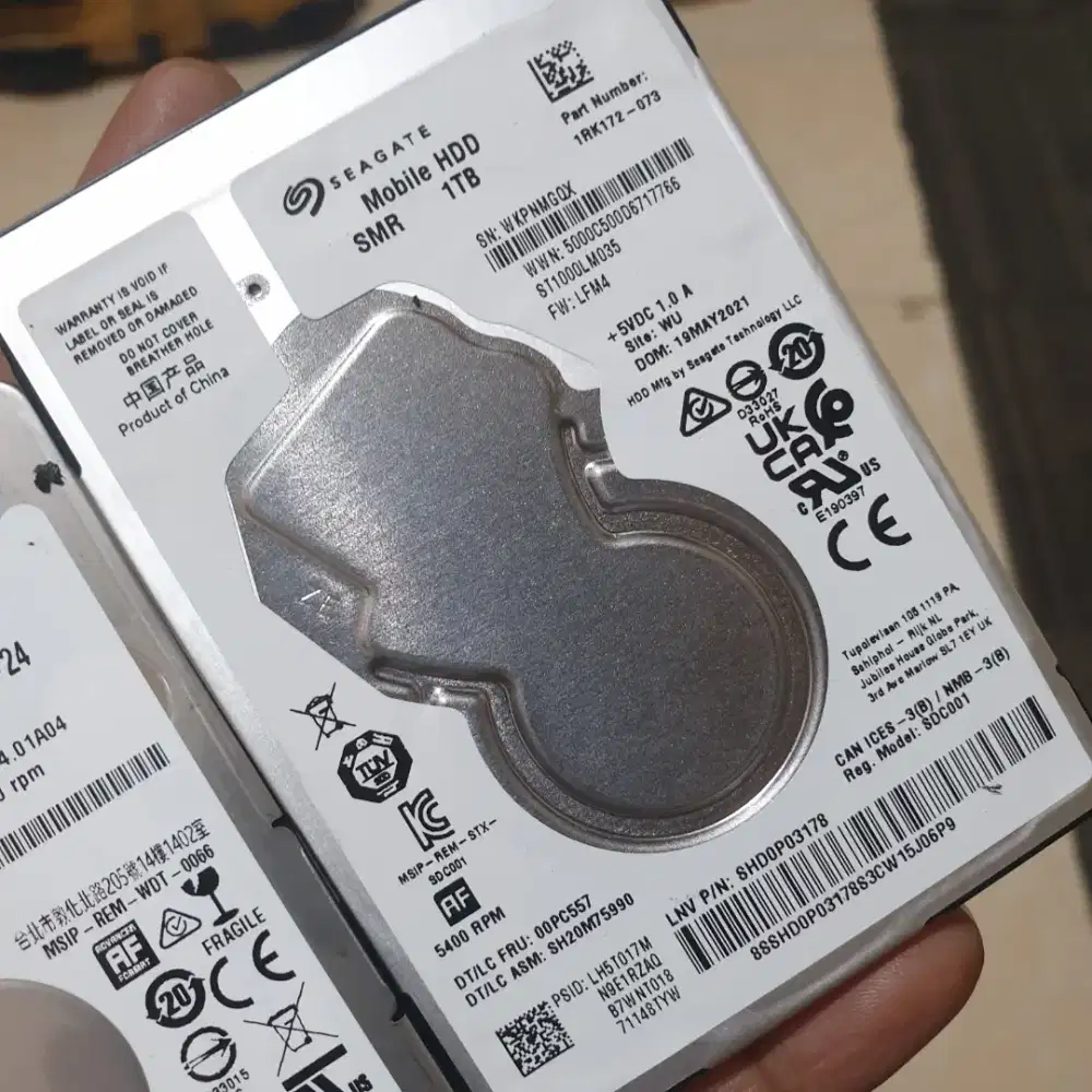 HARDISK LAPTOP 1TB - SLIM SEHAT 100%