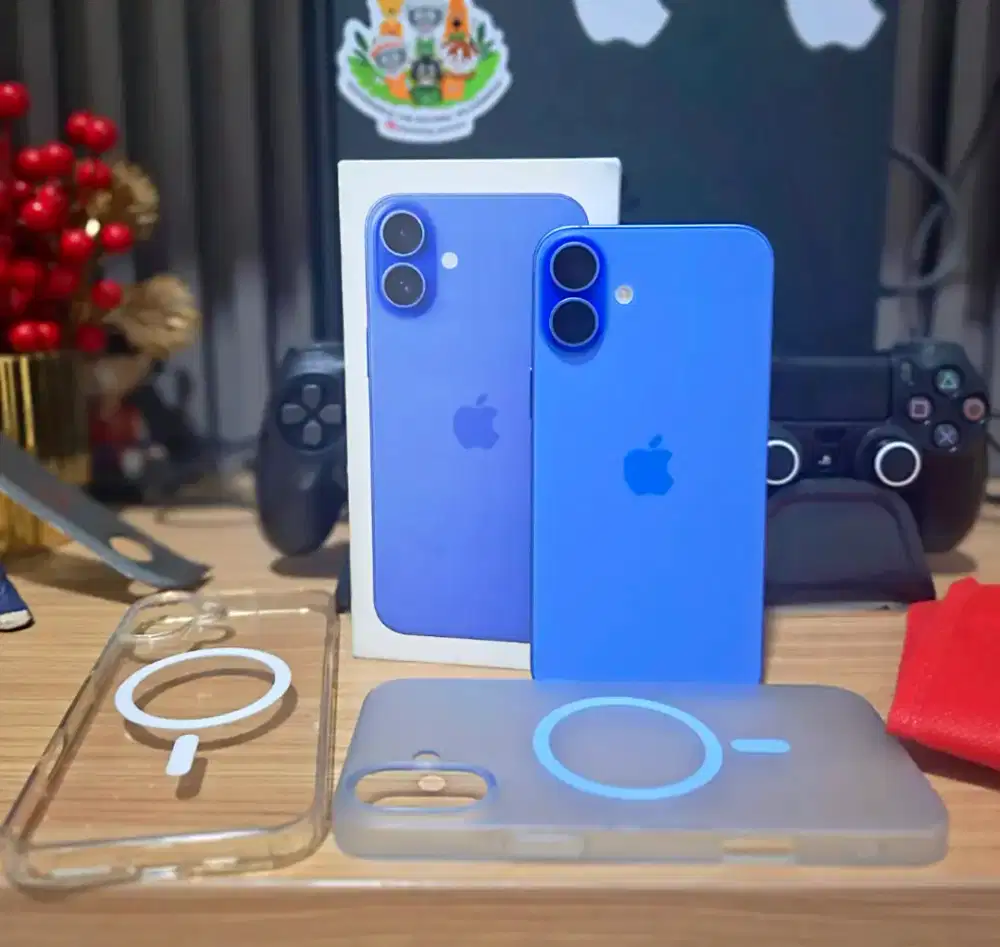 Iphone 16 Plus 256 Gb Ex Inter Original bea cukai garansi On bs TT/BT