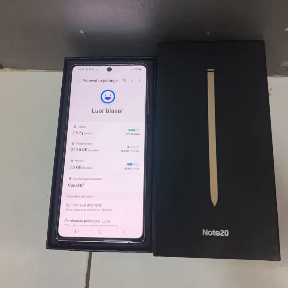 Samsung Galaxy Note20 Second ex Sein