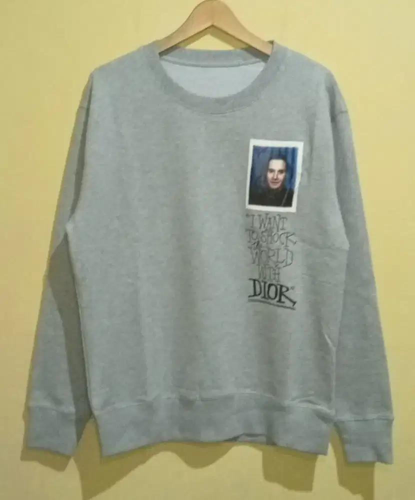 DIOR x SHAWN STUSSY SWEATSHIRT GREY