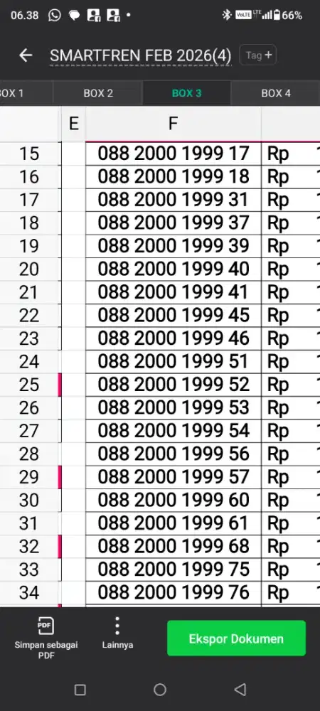 Nomor Cantik Smarfren