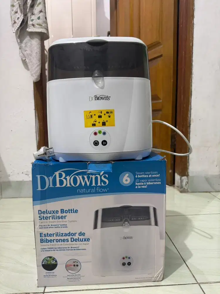 Steam steril botol bayi Dr Browns