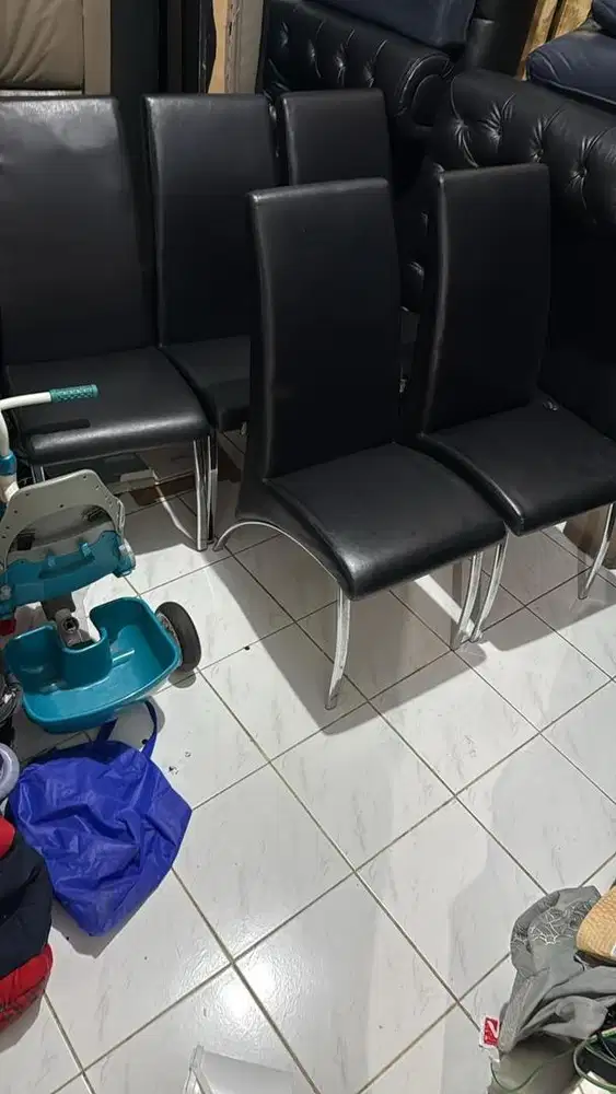 Jual Kursi Informa Neo Horson Black 6 pcs