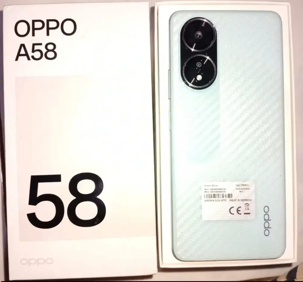 Jual butuh oppo A58 ram 6 masih mulus