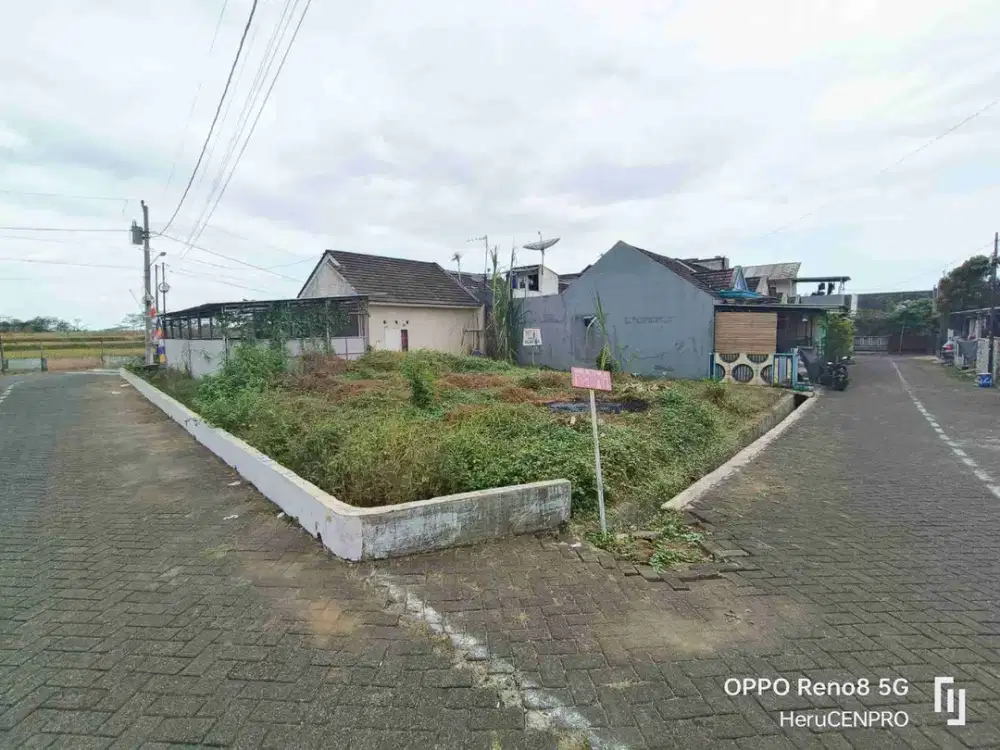 Tanah kavling  hook perum Sapphire Karangwangkal dekat kampus Unsoed Purwokerto