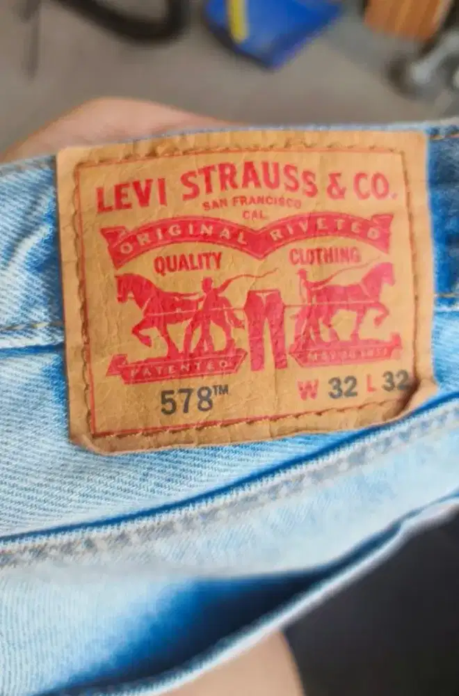 Jeans 578 size 34 downsize 32