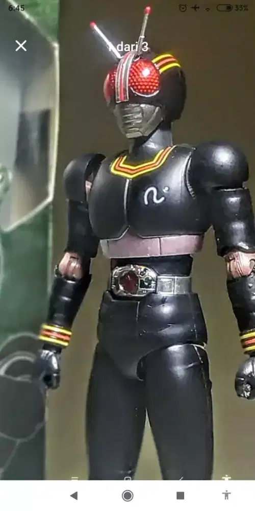 Satria baja Hitam Bandai official