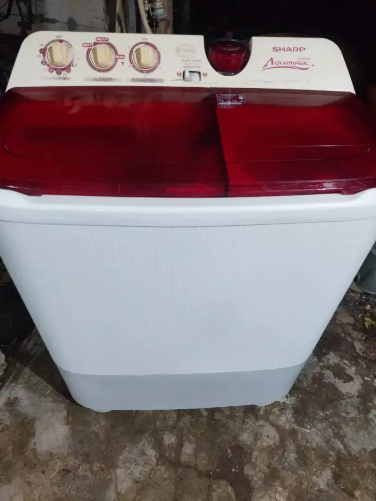 Mesin Cuci Sharp kapasitas besar 8,5/9,5kg Normal semua