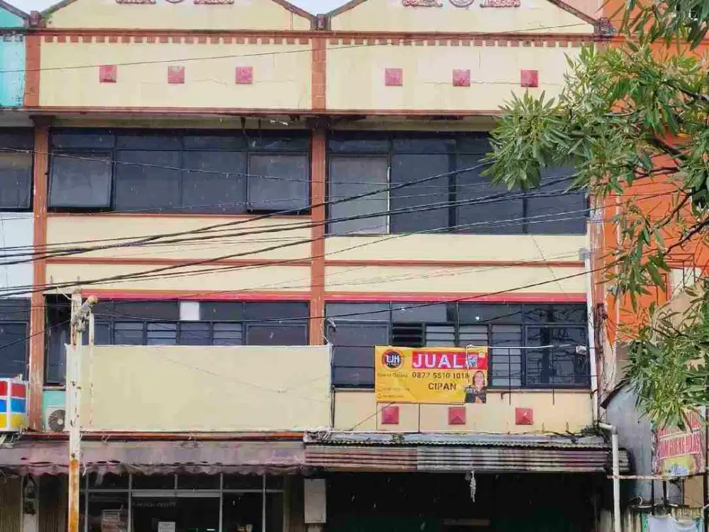 Dijual Ruko 3,5 lantai lokasi sangat strategis dipinggir jalan besar di kota bekasi