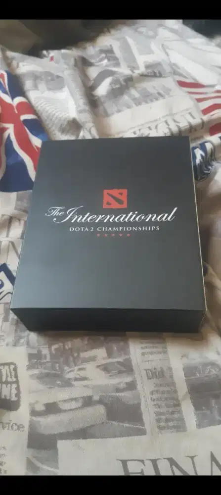 Dijual Aegis Dota 2 Championship 2020 kondisi New Gress Rare