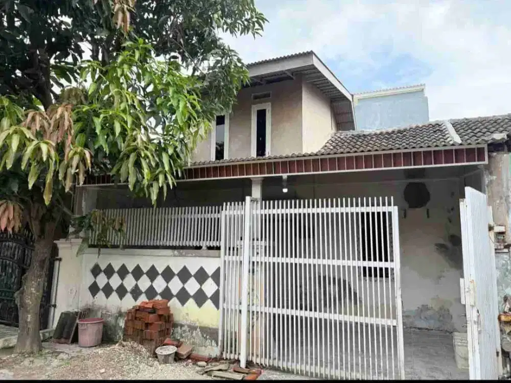 jual rumah 2 lantai deket moss serang luas 72 m2