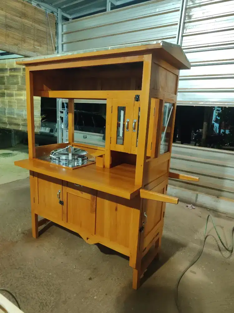 Jual Gerobak Angkringan,Bakso,Mie Ayam,Bubur,Roti BakardlL.