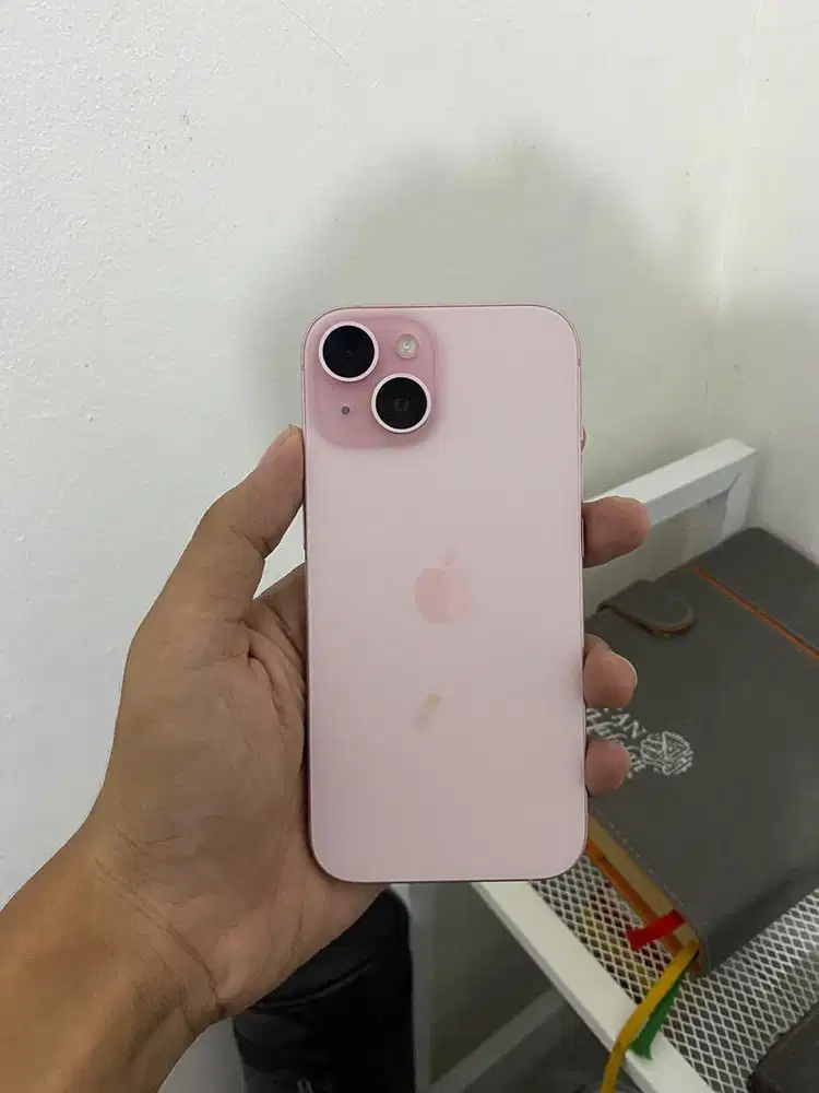 iPhone 15 Pink 128 iBox garansi on