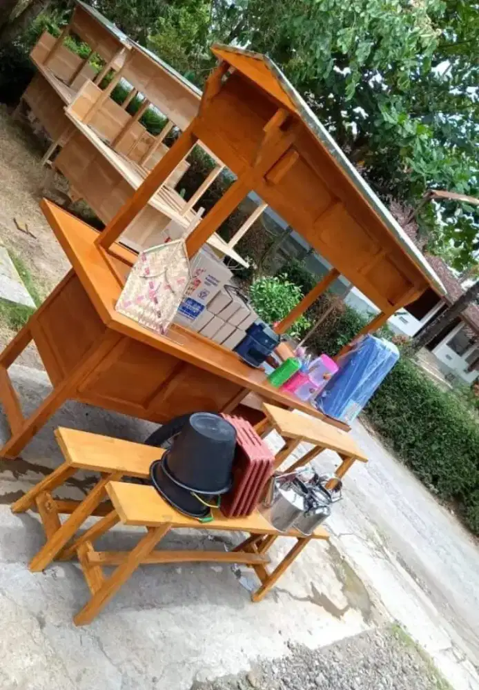 COD gerobak angkringan, baso, sate, bubur ayam DLL