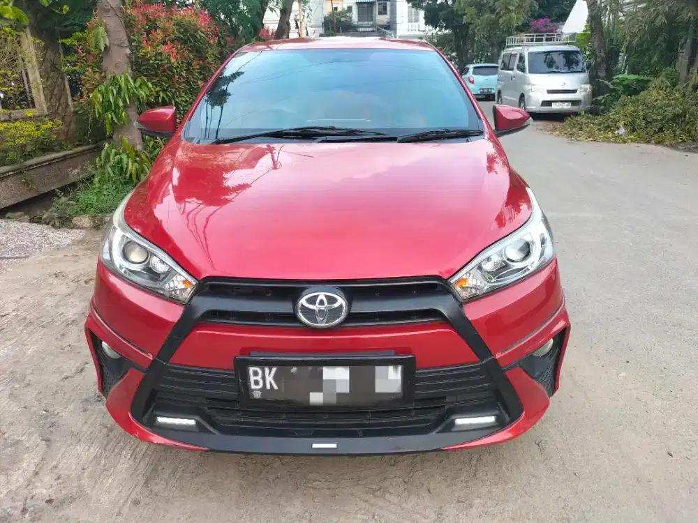 Odo 70rb‼️Toyota Yaris S TRD MT Manual Merah 2016 Lele