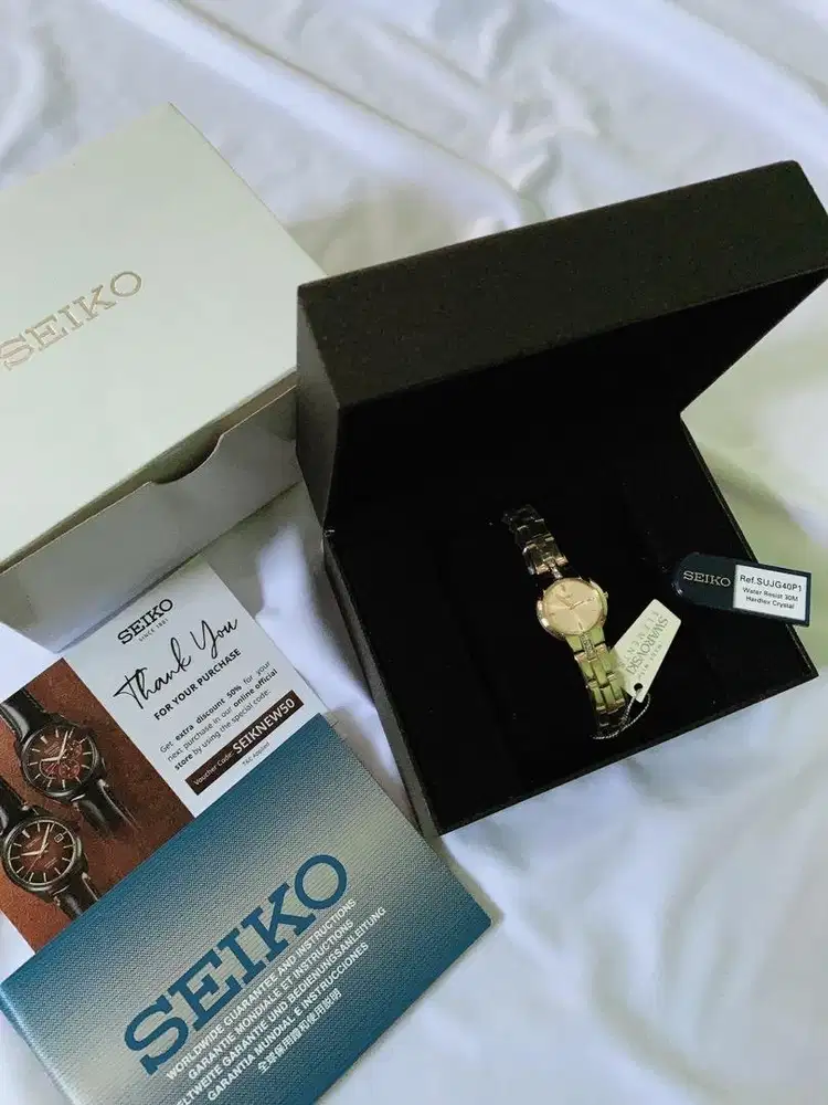JAM TANGAN SEIKO 100% ORIGINAL MADE IN JAPAN