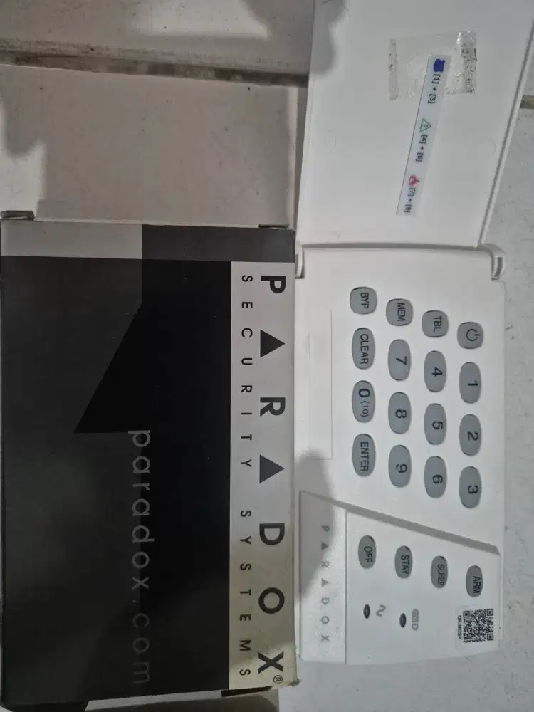 Alarm paradox sp4000