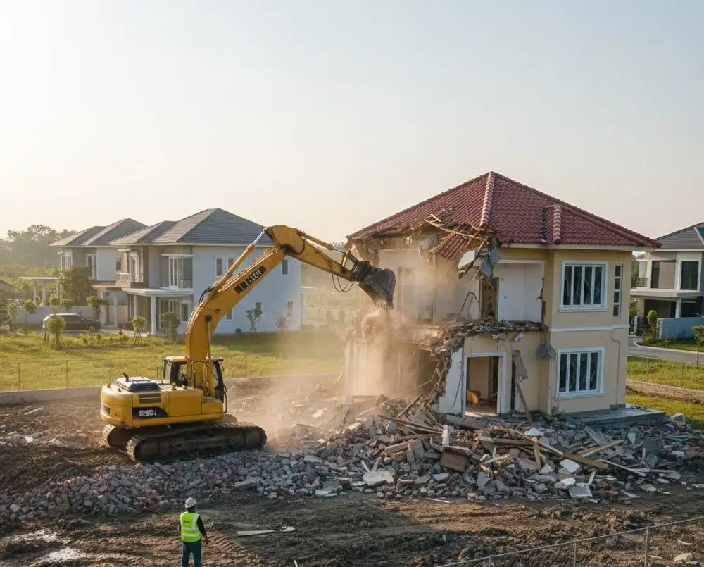 JASA PEMBONGKARAN & PEMBERSIHAN KONSTRUKSI PROFESIONAL DAN TERPERCAYA