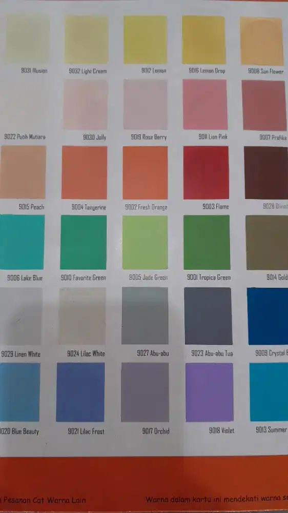 cat tembok galonan,,