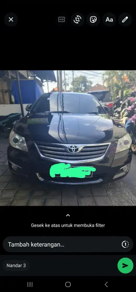 Jual camry 2.4 V matic