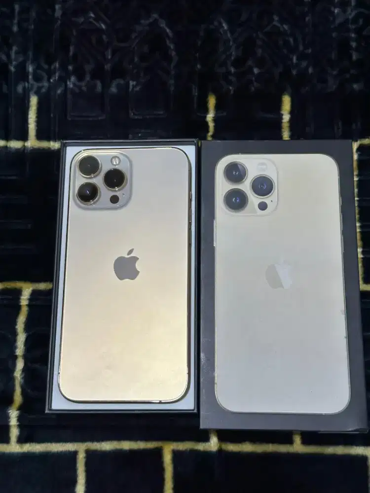 Iphone 13 promax 256gb ibox gold fullset