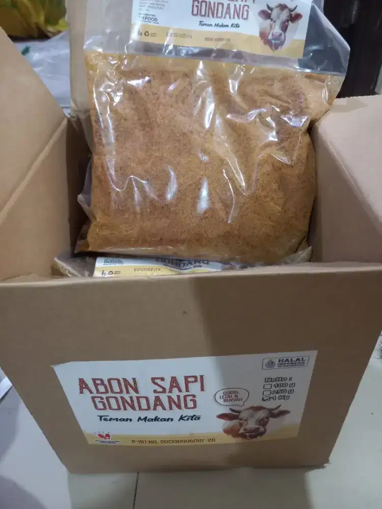 Abon Sapi Gondang 1 Dus