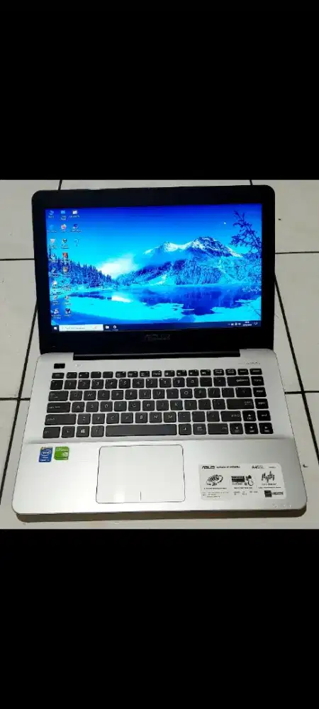 ASUS A455L core i3 gen5 Vga Gt930m, ram12gb Hdd500gb 14inc.