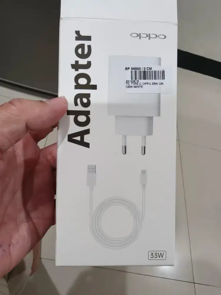 Charger Oppo bawaan original