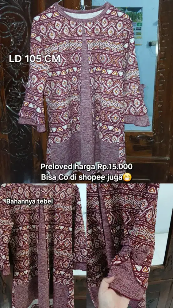 Preloved baju atasan