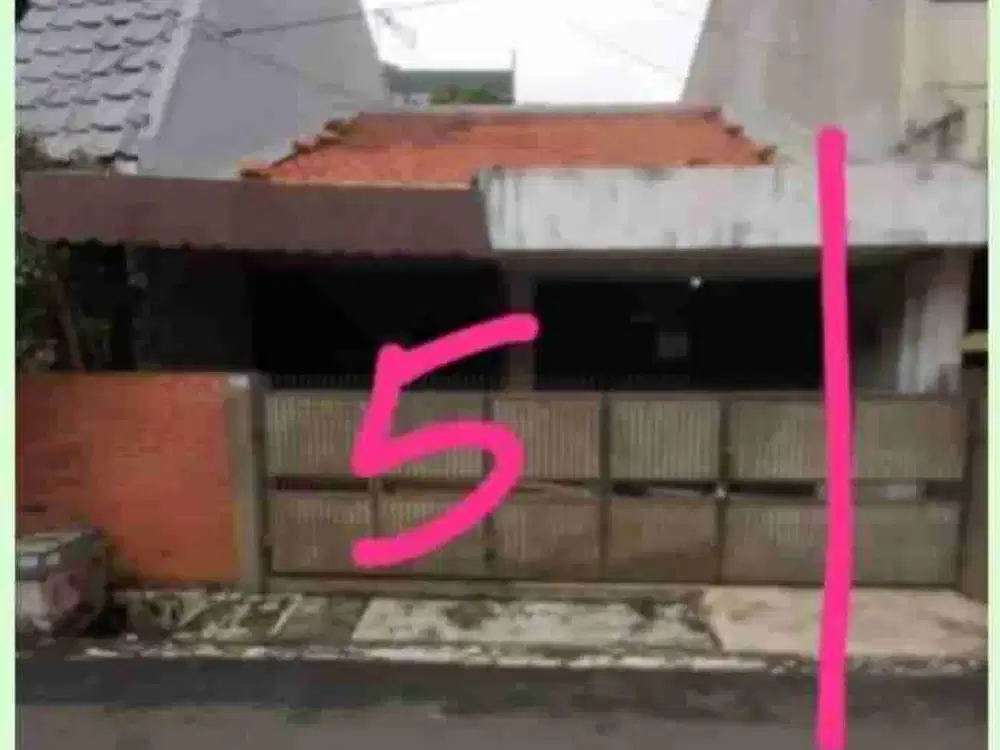 rumah tua tanjung duren 5x13 jakarta barat