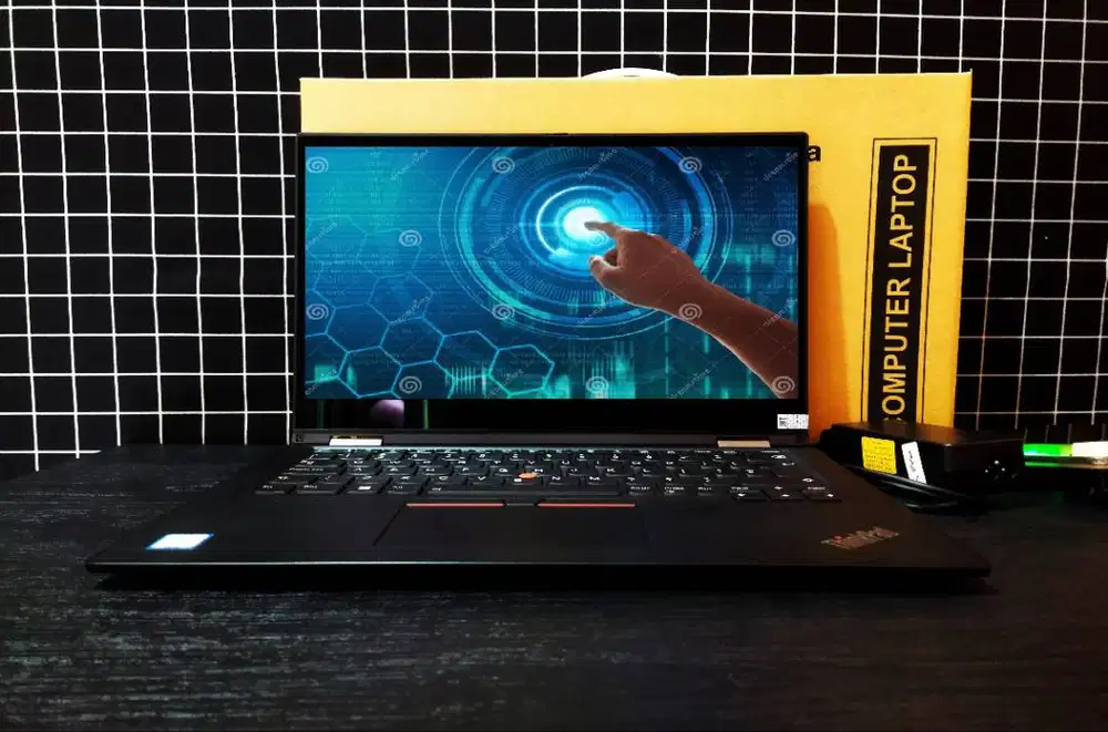 Laptop TouchScreen 2-in-1 FLIP bisa di LIPAT smpe 360 FULZET original