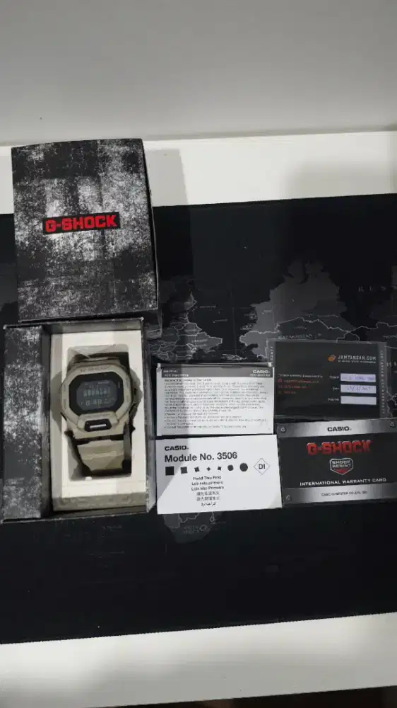 G Shock GBD 200UU-9DR Grey Original Second
