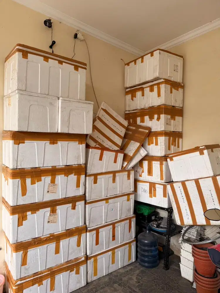 DIJUAL STEROFOAM BEKAS