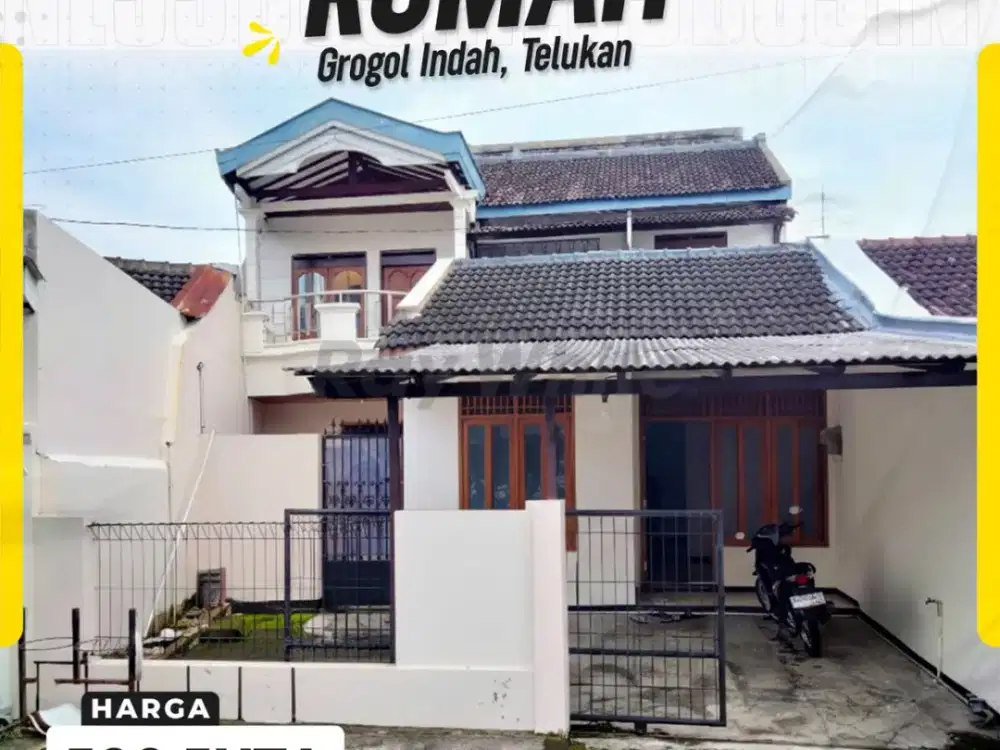 Dijual Rumah 2 Lantai Nyaman dan Fungsional di Perumahan Grogol Indah Telukan
