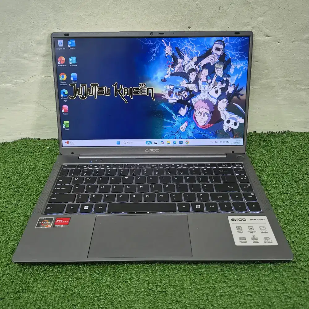 Jual Cepat Laptop Axioo Hype 5 R5 8/256 Key Backlit MULUS