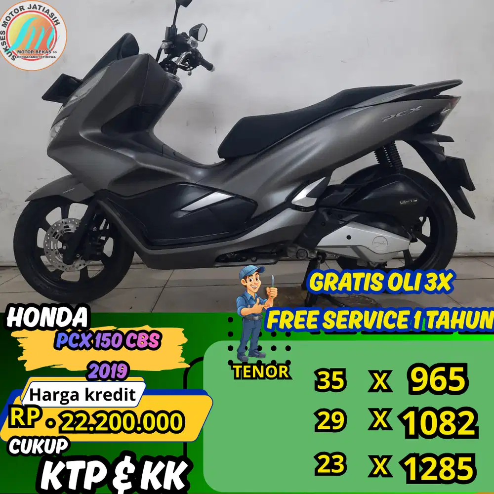 PROMO SPESIAL ANGSURAN TERMURAH PASTI ACC  HONDA PCX 150 CBS 2019