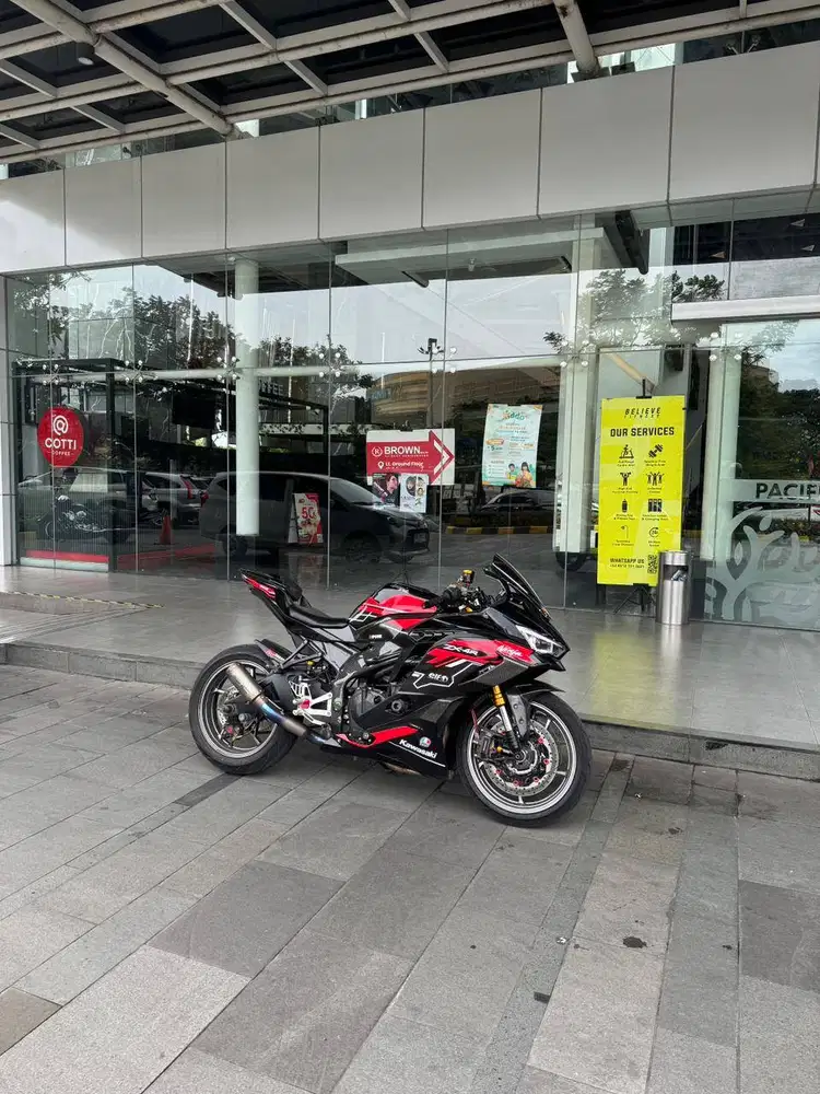 ZX25R 2021 Full Mods Carbon