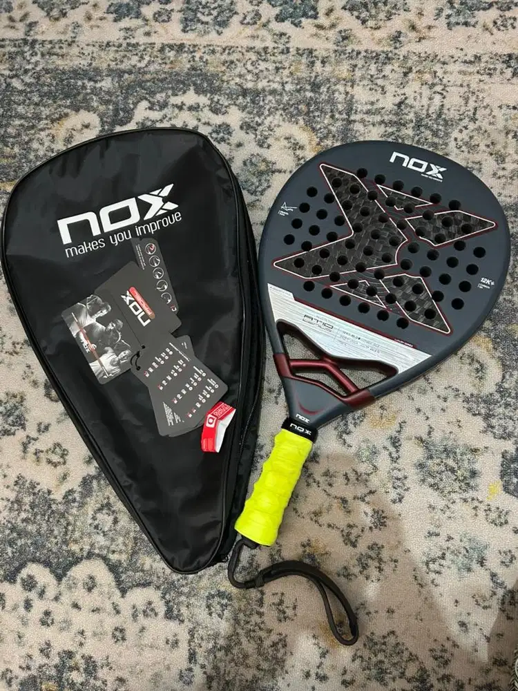 Raket Padel Nox at10 genius 12K agustin tapia 2025
